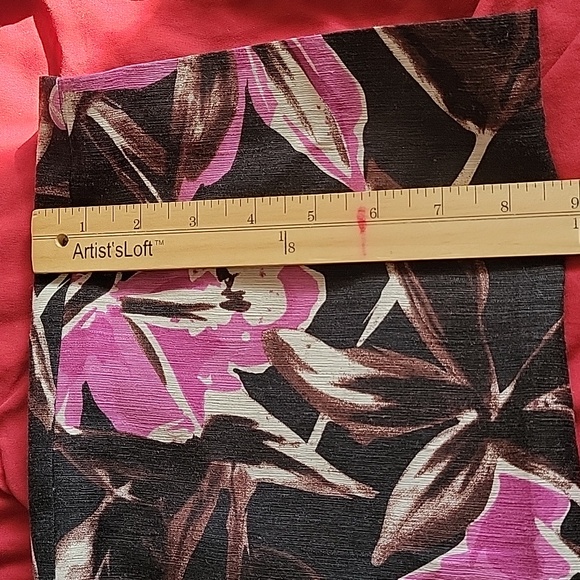 Nwt Trenz Theresa Renz Silk Rayon Blazer Jacket Floral Print Plus Size Vintage - Picture 11 of 13